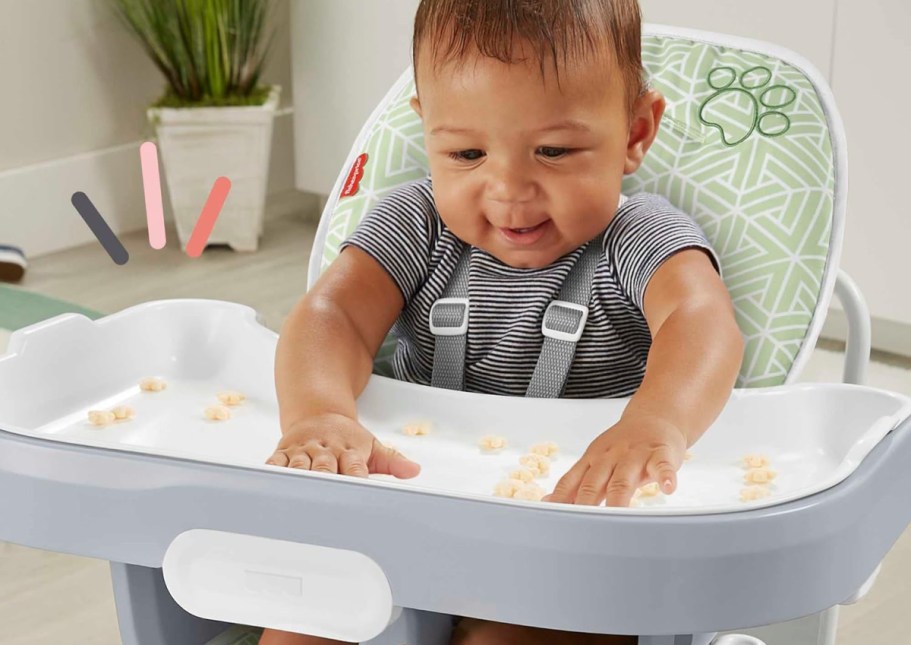 Fisher-Price SpaceSaver High Chair & Booster Seat Only $29.99 on Kohls.com (Reg. $60)