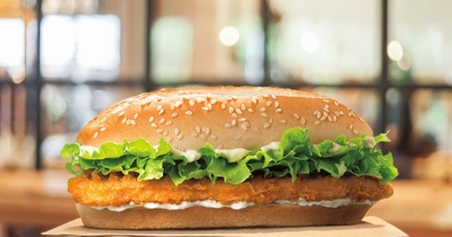 FREE Burger King Chicken Sandwich with $1 Purchase