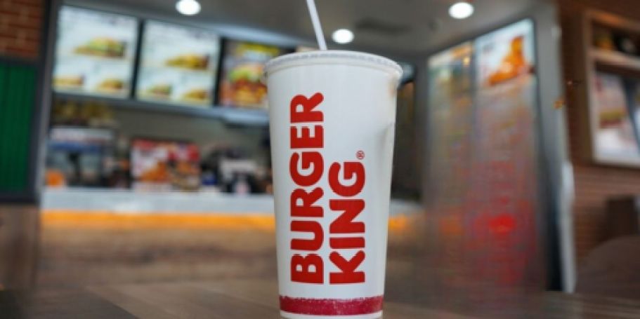 FREE Burger King Any Size Soft Drink w/ $1 Purchase