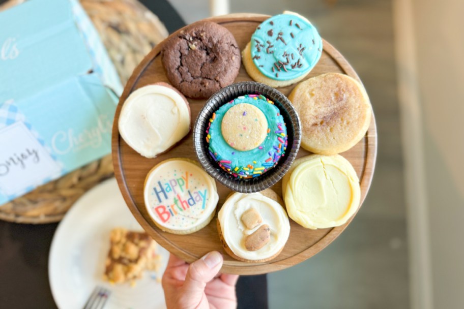 platter of cheryls cookies