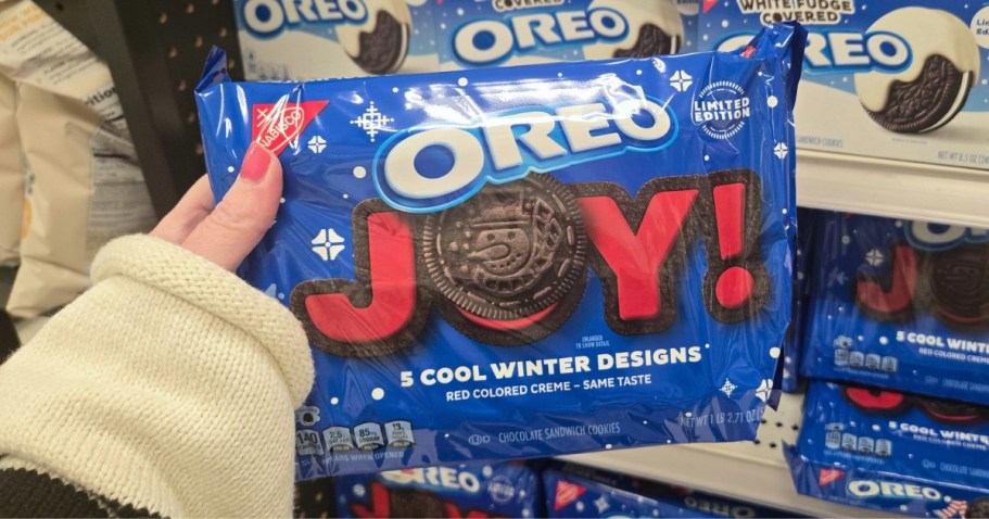 TWO Packs of OREO Red Creme Holiday Cookies JUST $5.86 Shipped on Amazon (Reg. $10)!