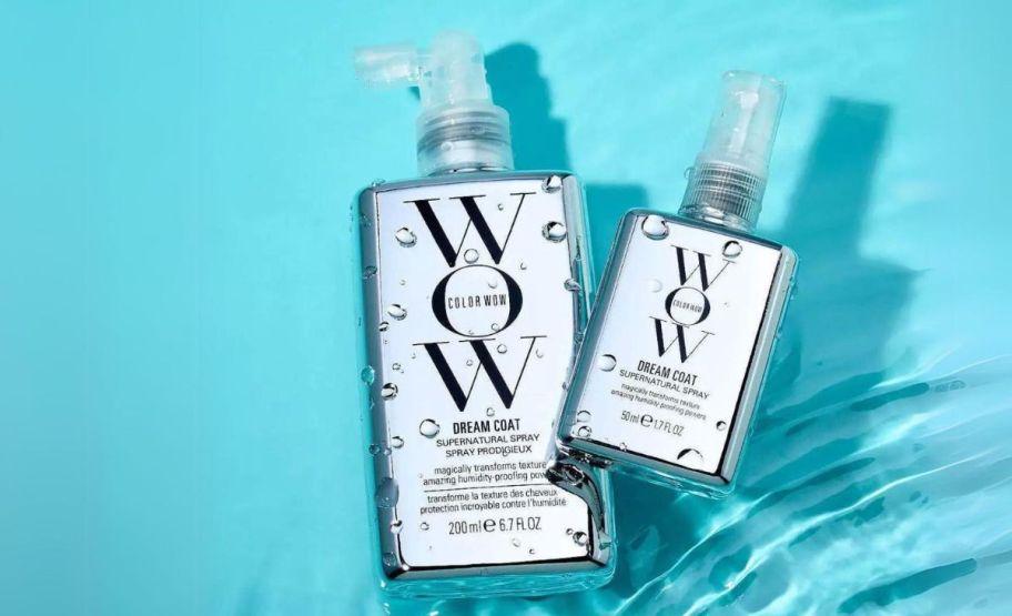 color wow dream coat duo on blue background