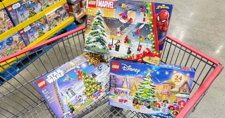 2024 LEGO Advent Calendars Only $34.99 at Costco (Disney, Spider-Man, & Star Wars!)