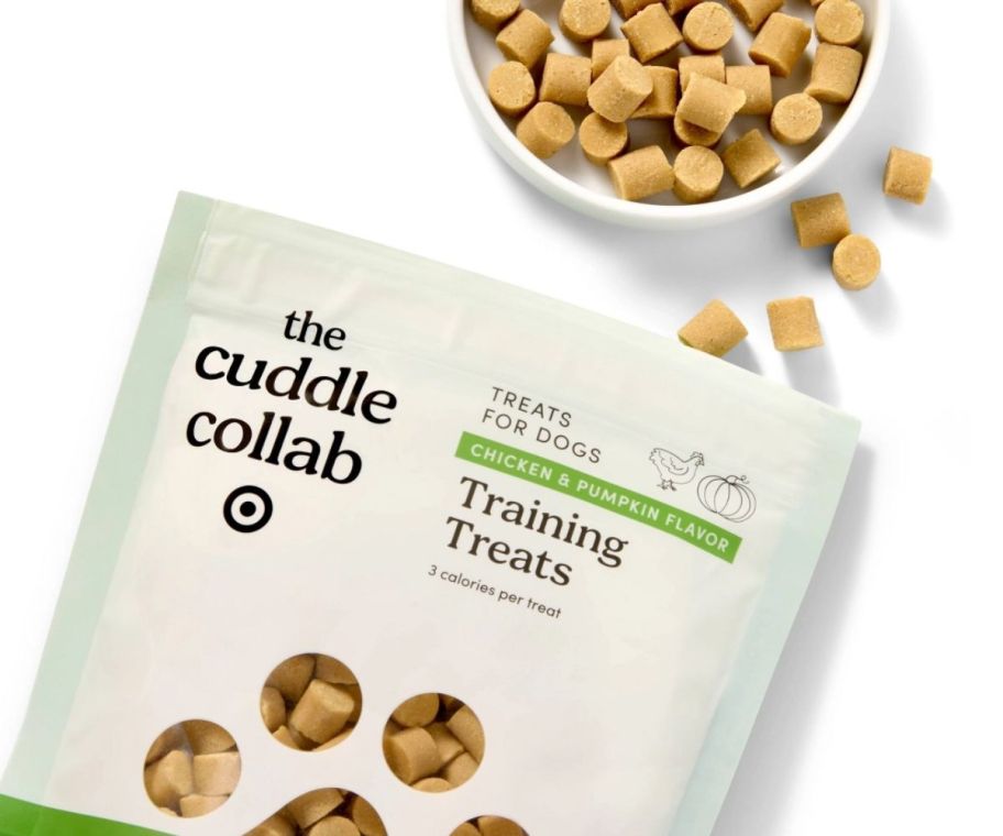 a bag of training trreats