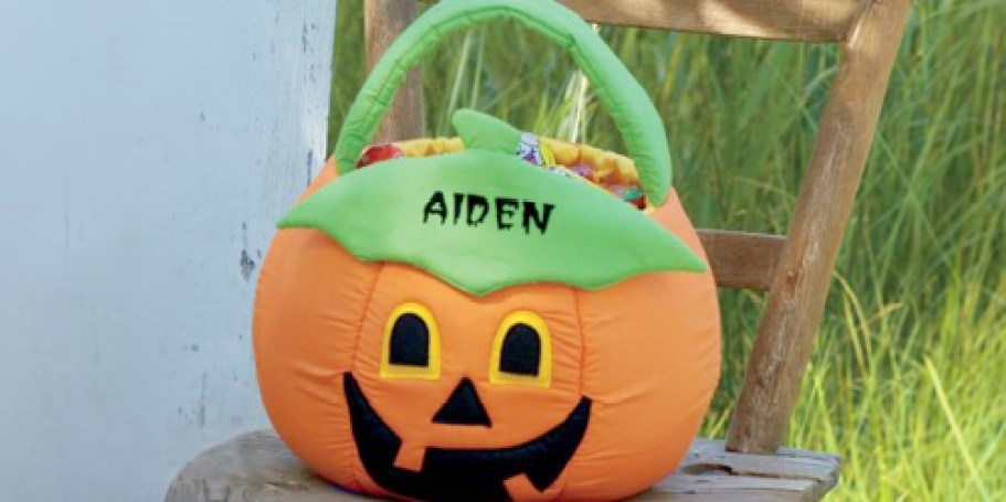 FREE Shipping on ANY Current Catalog Order | Personalized Halloween Treat Baskets Only $16.99 Shipped!