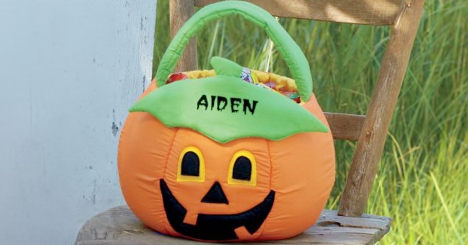 FREE Shipping on ANY Current Catalog Order | Personalized Halloween Treat Baskets Only $16.99 Shipped!