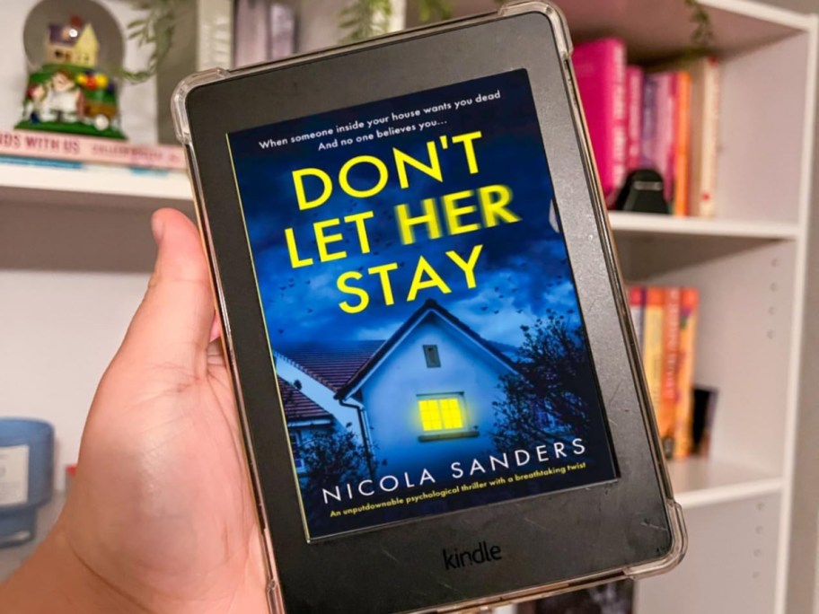 cover of Don't Let Her Stay book on Kindle