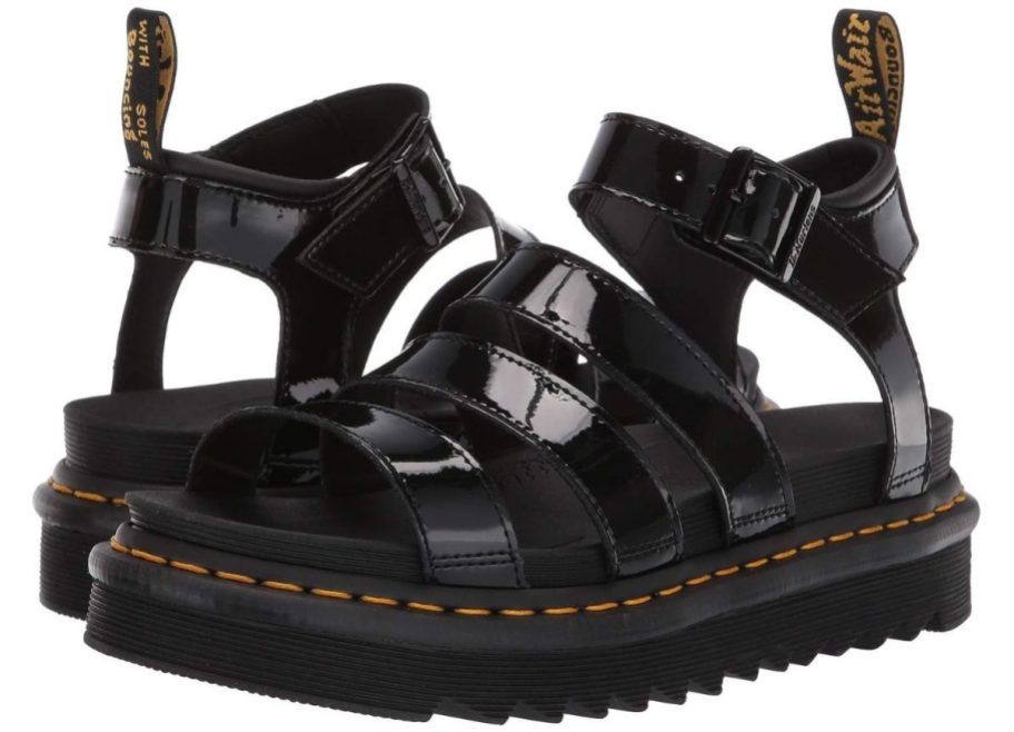 black Dr. Martens Women's Blaire Sandals