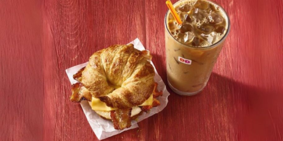 Dunkin Rewards Members: $3 Maple Sugar Bacon Breakfast Sandwich w/ Beverage Purchase