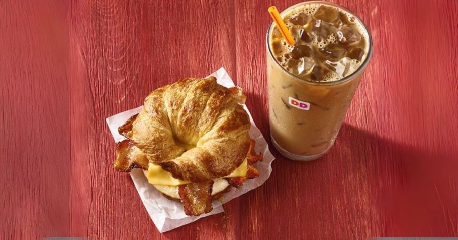 Dunkin Rewards Members: $3 Maple Sugar Bacon Breakfast Sandwich w/ Beverage Purchase