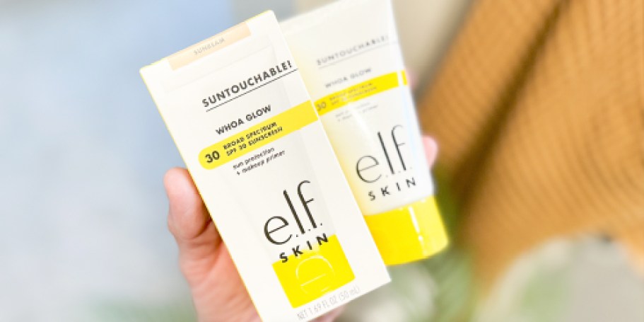 elf Sunscreen AND Lip Oil Just $23.75 Shipped + Free $10 Amazon Credit