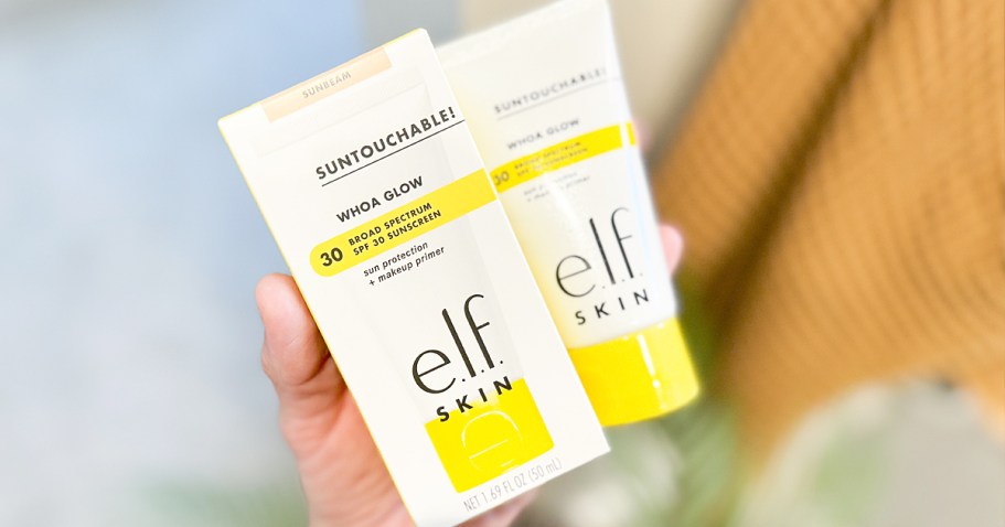 elf Sunscreen AND Lip Oil Just $23.75 Shipped + Free $10 Amazon Credit