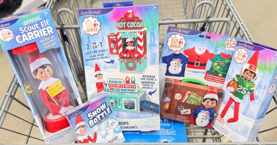 NEW Elf on the Shelf Toys & Accessories Now at Walmart – Starting Under $6!