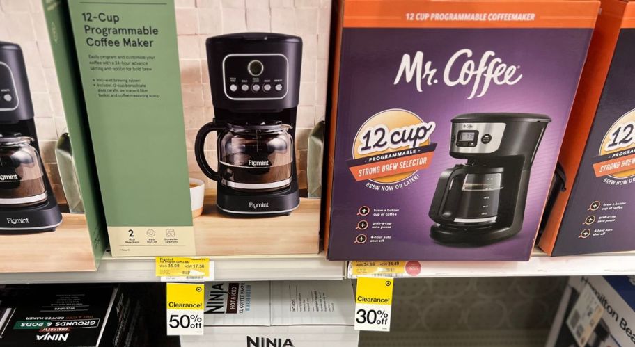 figmint, and mr coffee coffee makers on clearance at target