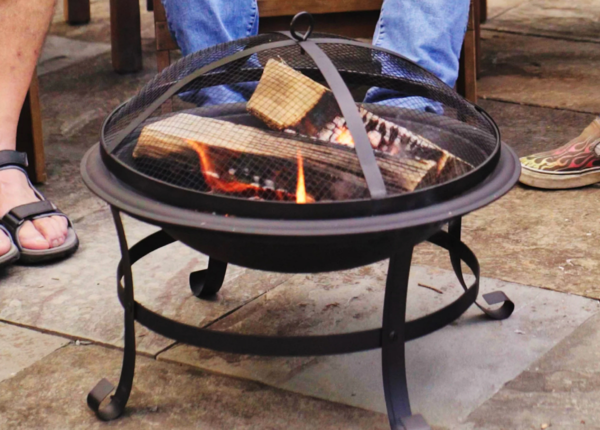 Wood Burning Fire Pit w/ Cover & Poker Just $29.99 on Walmart.com (Reg. $90)