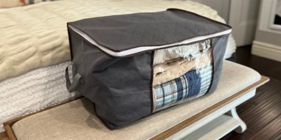 Foldable Storage Tote 6-Pack Only $10.99 on Amazon (Reg. $20)