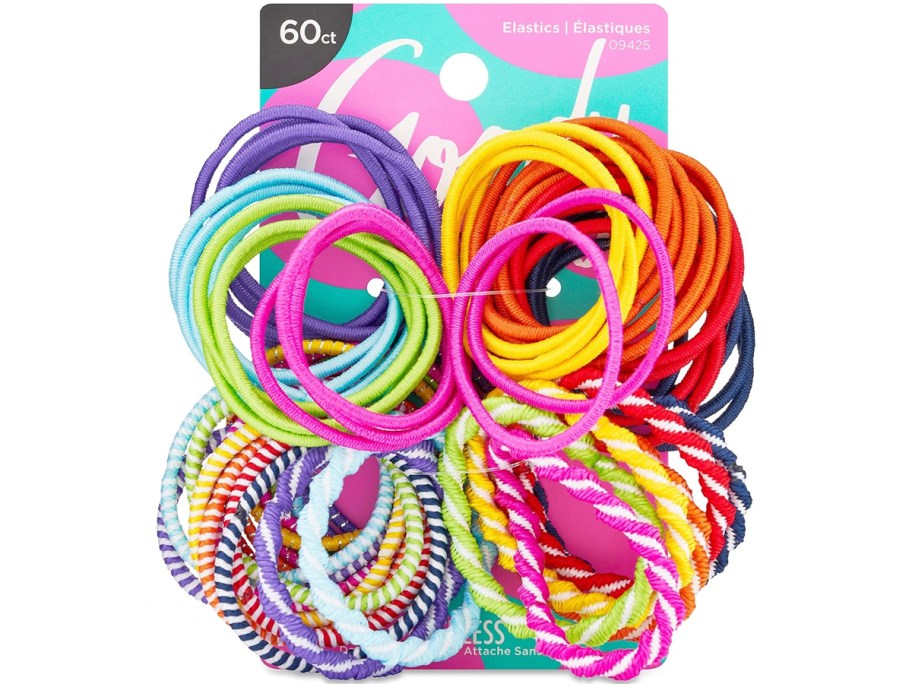 goody kids hair ties in multiple colors 