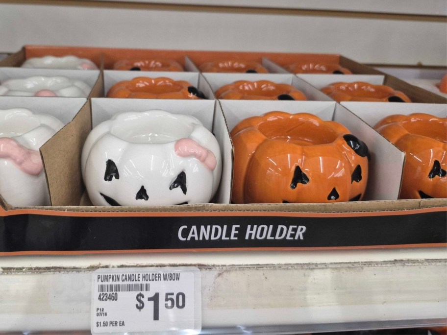 halloween candle holders dollar tree
