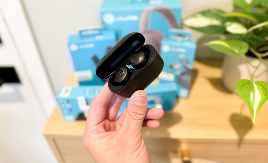 JLab True Wireless Earbuds w/ Charging Case Only $17.49 Shipped on Amazon