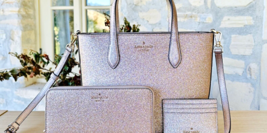 Up to 80% Off Kate Spade Outlet Sale | Glitter Satchel Only $61.50 Shipped (Reg. $329)