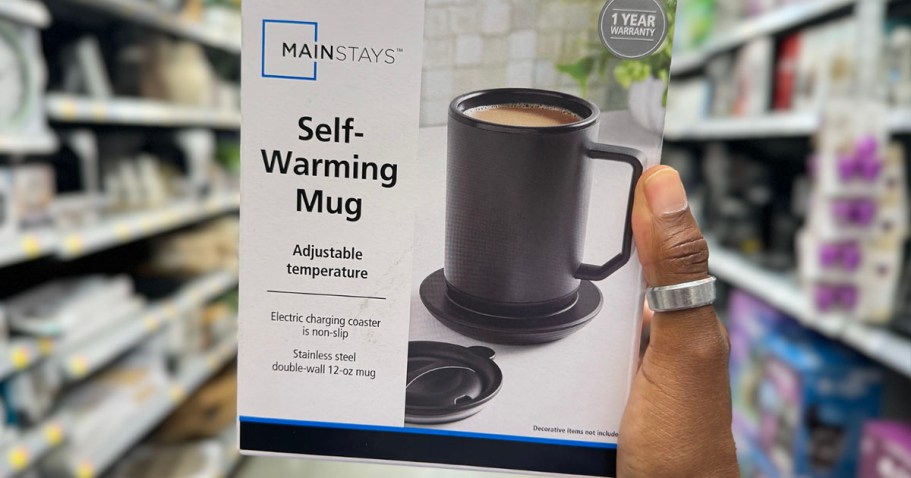 Self-Warming Coffee Mug Just $24.88 on Walmart.com | Over $125 LESS Than Ember!