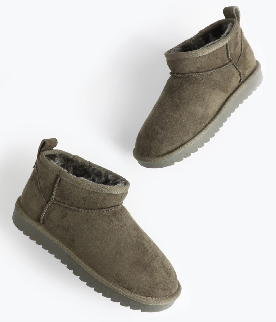 short ugg lookalike boots