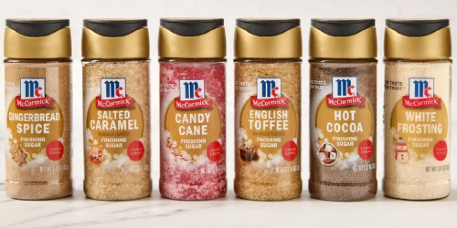 McCormick Holiday Sugars are Here and Already Selling Out! Candy Cane, Salted Caramel & More