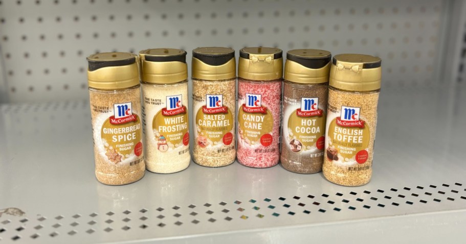 We Found the Viral McCormick Holiday Sugars at Walmart (Gingerbread Spice, Salted Caramel, & More)