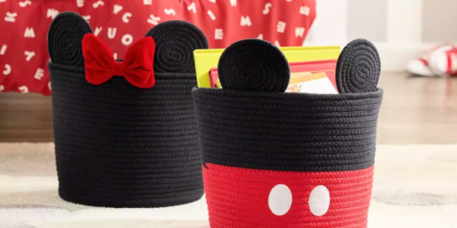 Rope Storage Baskets from $11.99 on Kohls.com (Reg. $20) | Disney, Marvel, & More