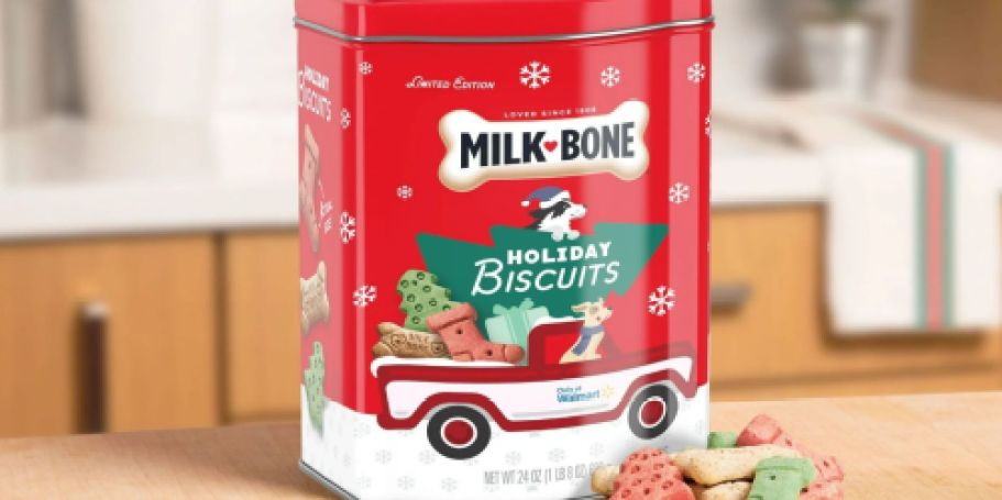 Limited Edition Holiday Milk-Bone Dog Treats Only $4.99 on Walmart.com (Reg. $20)