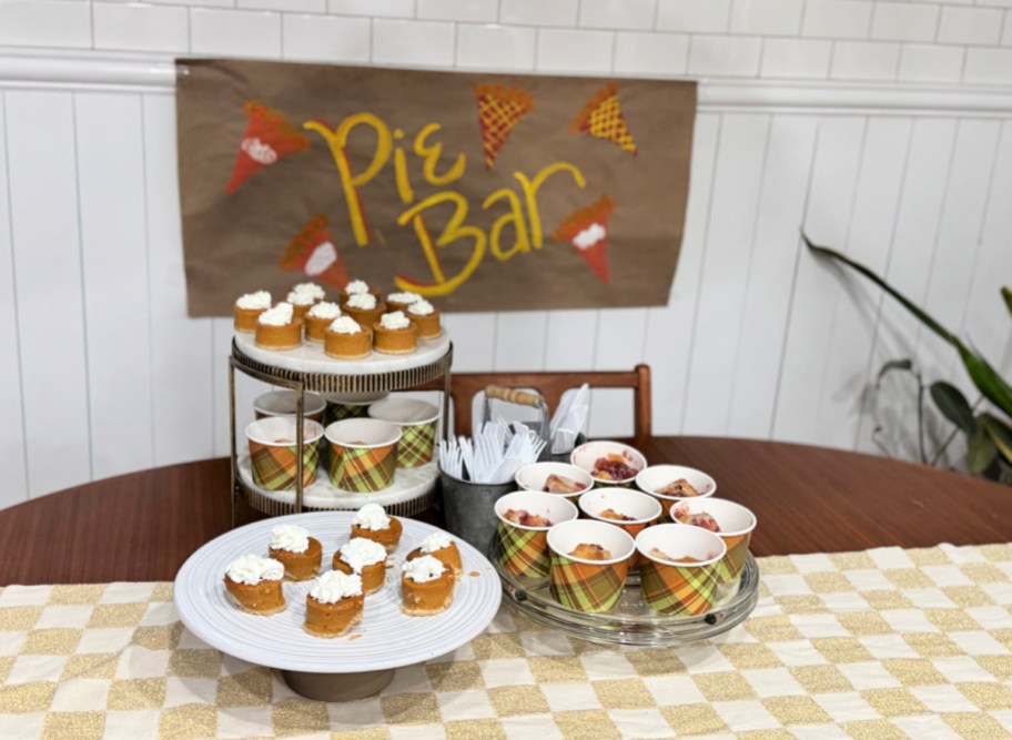mini pie bar