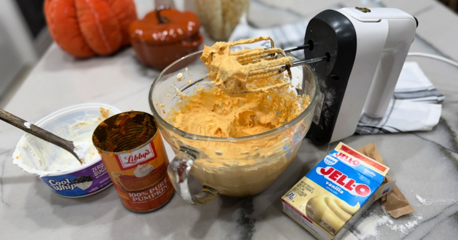 mixing pumpkin dip (1)