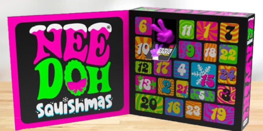 Nee Doh Advent Calendar Only $20 on Walmart.com (Includes 24 Sensory Toys)