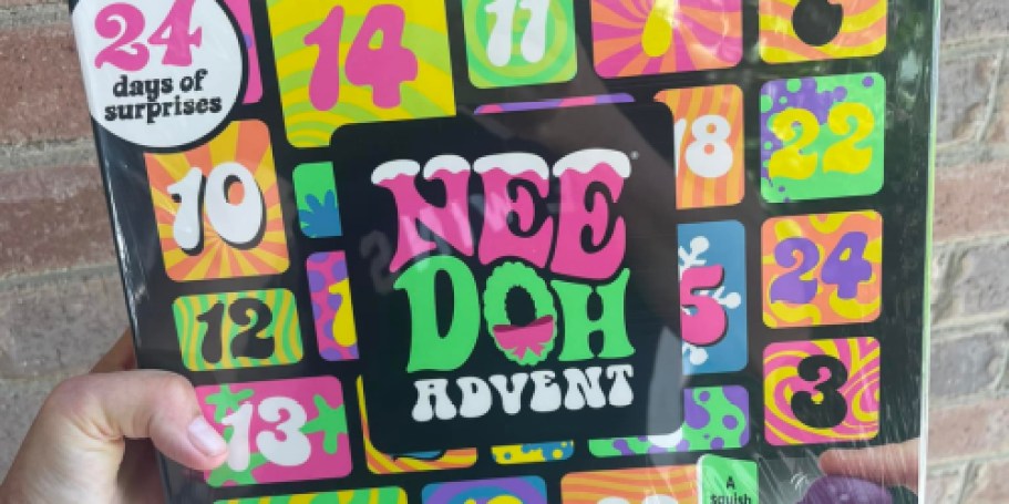 Nee Doh Advent Calendar w/ 24 Sensory Toys Only $20 on Walmart.com – Will Sell Out!