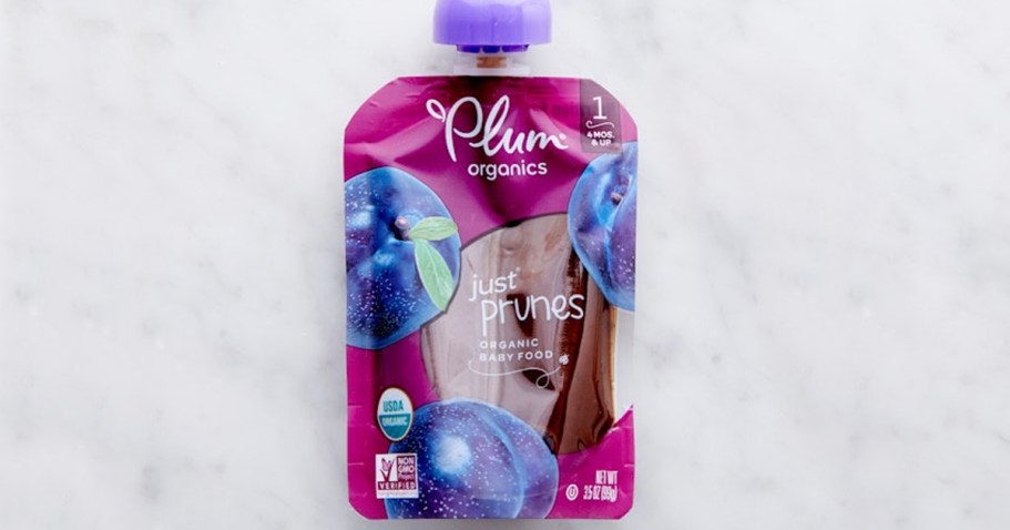 Plum Organics Organic Baby Food Pouch 4-Count ONLY $1 Shipped on Amazon