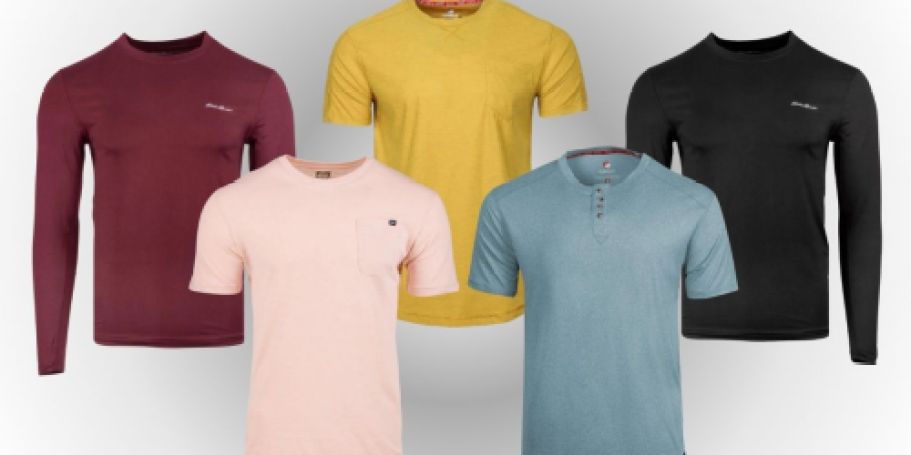 Men’s T-Shirts Only $7 Shipped on Proozy.com | Eddie Bauer, Reef, & Canada Weather Gear