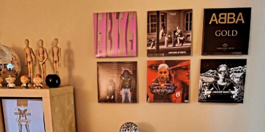 Vinyl Record Mount 6-Pack Just $9.87 on Amazon (Reg. $20)