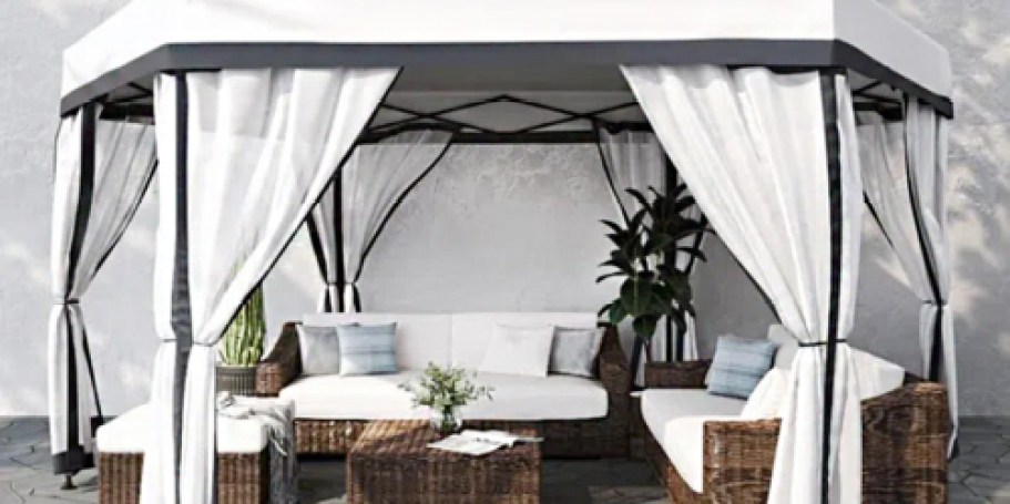 Up to 80% Off Gazebos on Wayfair.com | 11′ x 11′ Pop-Up Only $104.85 Shipped!