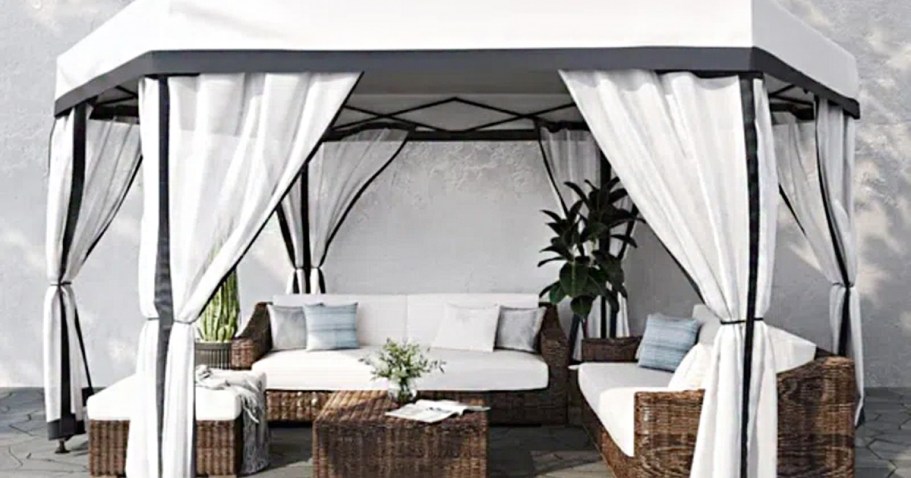 Up to 80% Off Gazebos on Wayfair.com | 11′ x 11′ Pop-Up Only $104.85 Shipped!