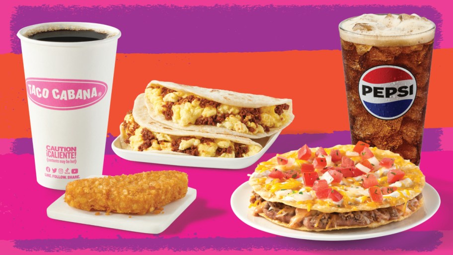 5 Taco Cabana breakfast & lunch options