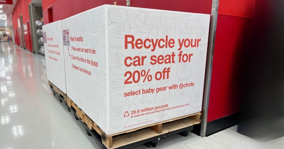 Score 20% Off Baby Gear at Target’s Car Seat Trade-In Event – Use the Coupon Twice!