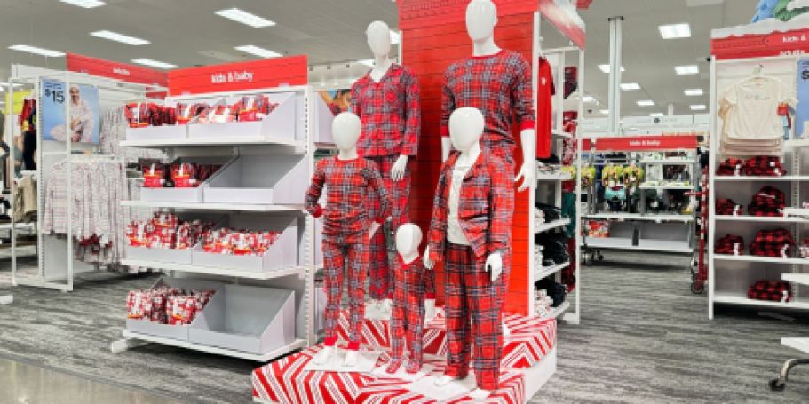 Grab Cute Matching Christmas Pajamas from $10 at Target