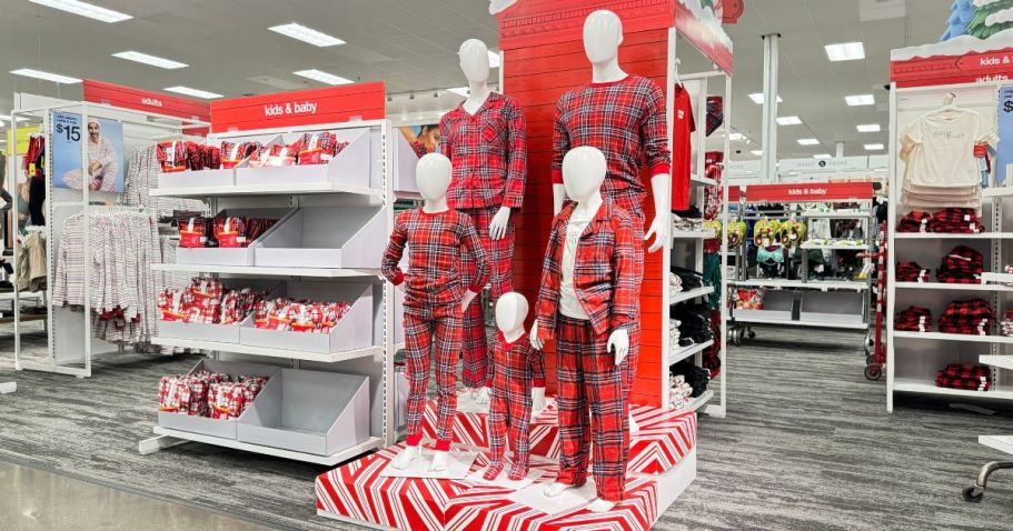 Grab Cute Matching Christmas Pajamas from $10 at Target