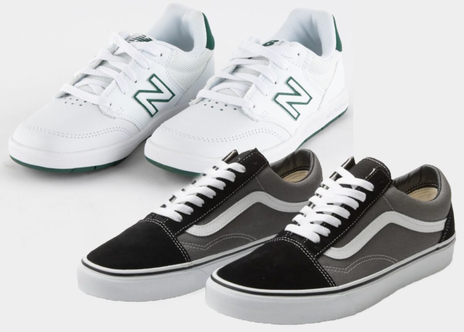 new balance and vans shoes