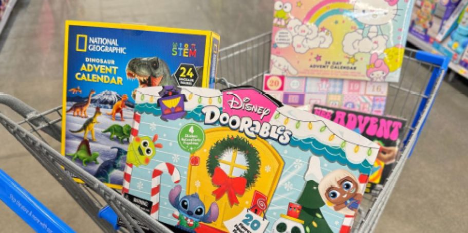 Advent Calendars Just $20 on Walmart.com | Doorables, Dinos, Hello Kitty, & More