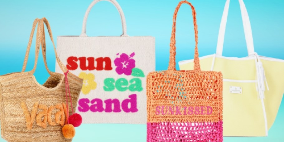 Women’s Beach Totes from $8 on Walmart.com (Reg. $19)
