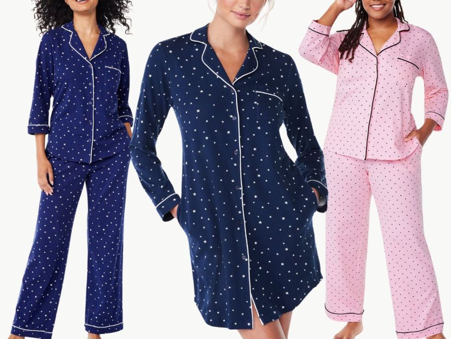 Walmart Women’s Cotton Pajamas Just $13.48 | Plus-Sizes Included