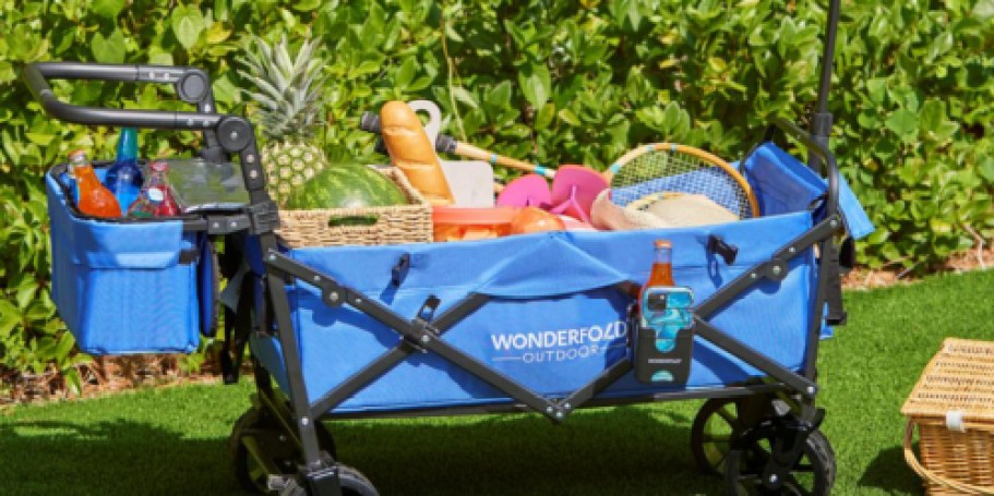 WOW! Wonderfold Push & Pull Wagon ONLY $59.99 Shipped ($235 Value) – Includes Cooler!