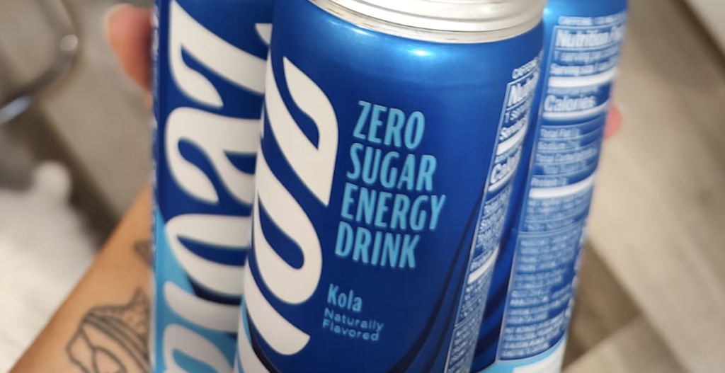 Zevia zero sugar energy drink 