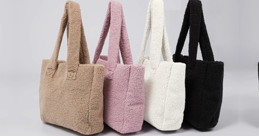 32 Degrees Sherpa Tote AND Bonus Tote Only $11.99 + FREE Shipping